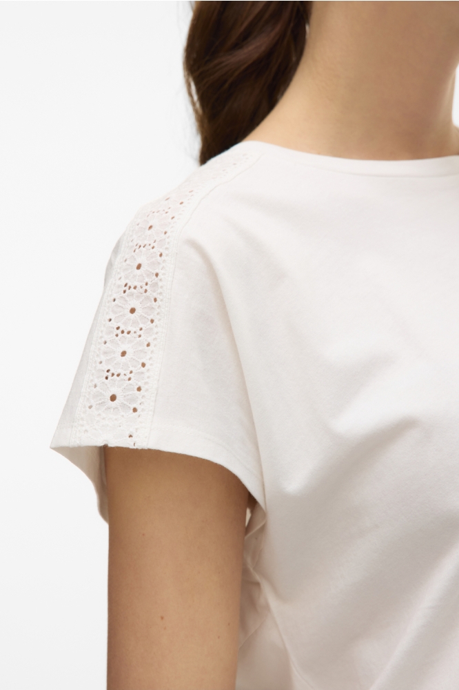 VMEMMY SS LACE TAPE TOP JRS NOOS 10325735 Snow White